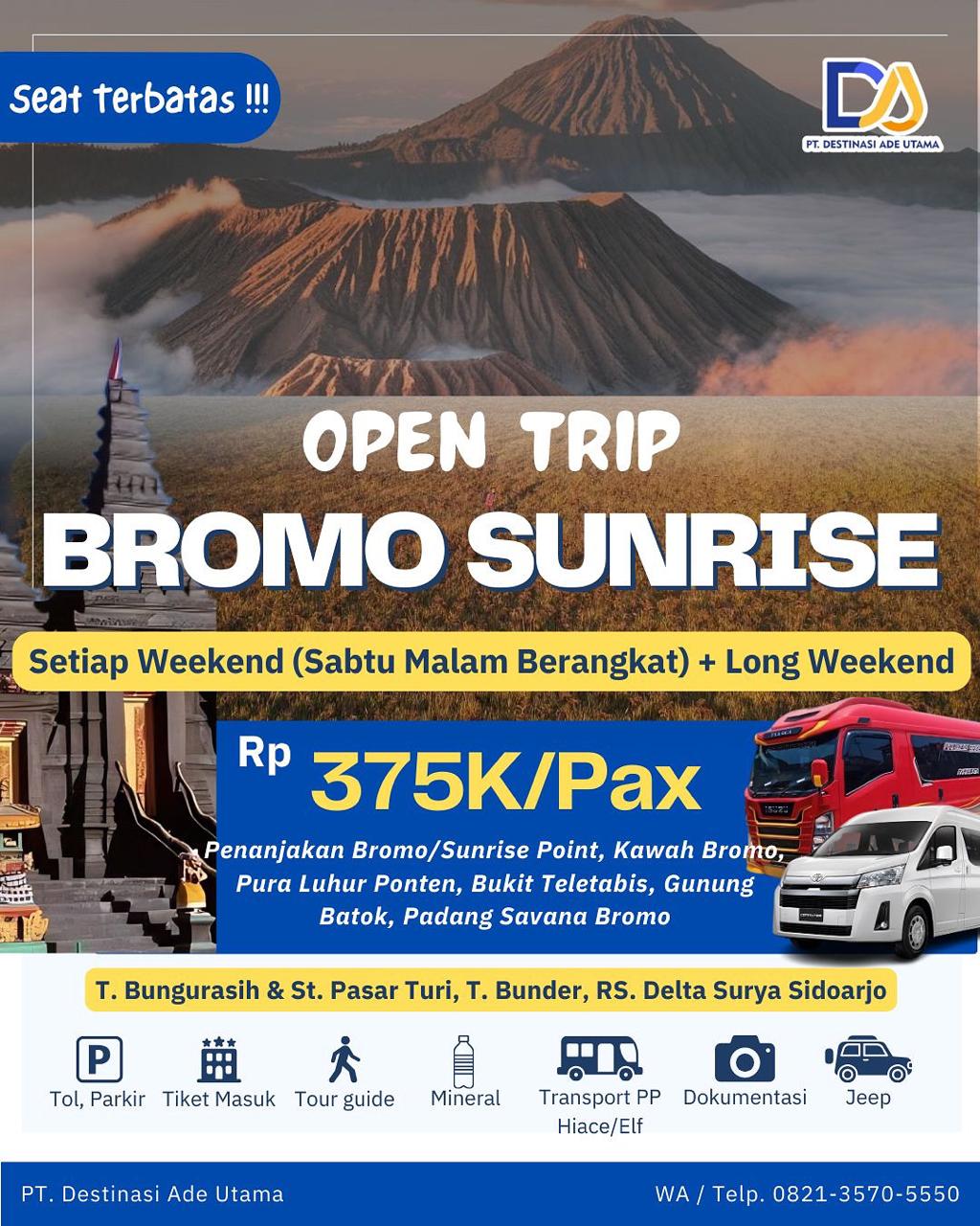 OPEN TRIP BROMO MIDNIGHT